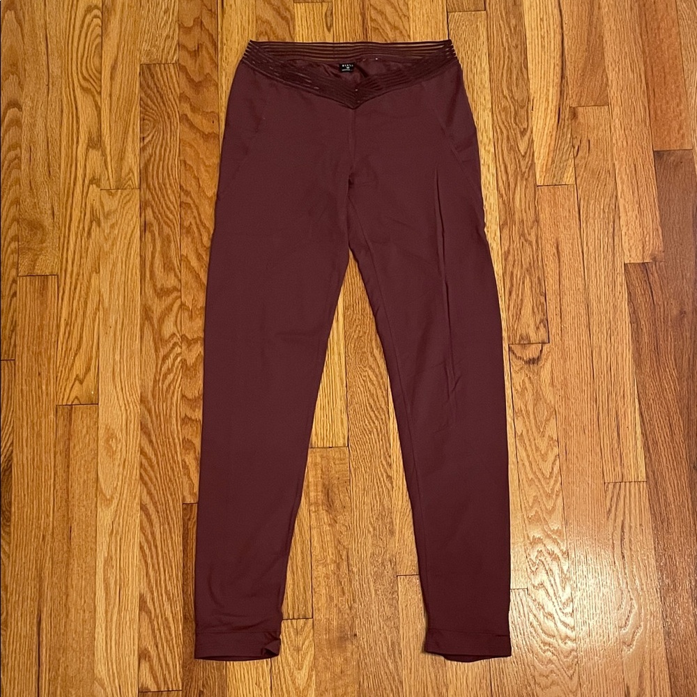 Women’s Burgundy Bloch Dance Leggings